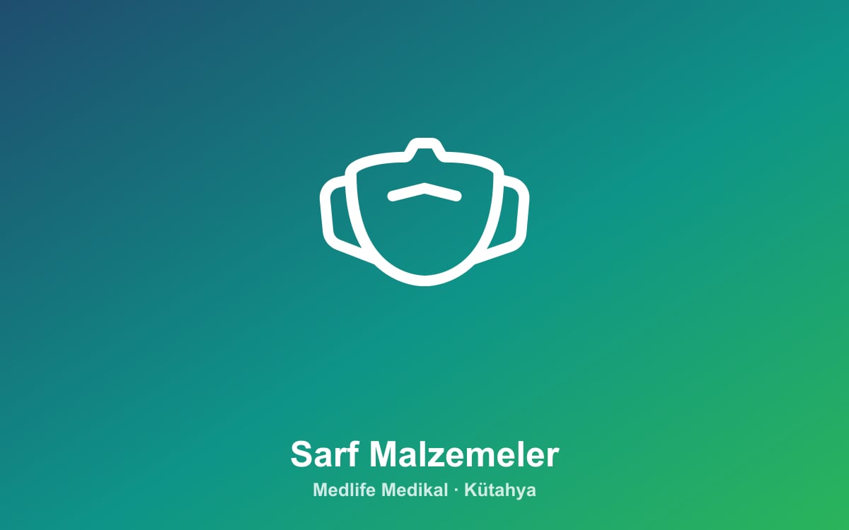 Sarf Malzemeler
